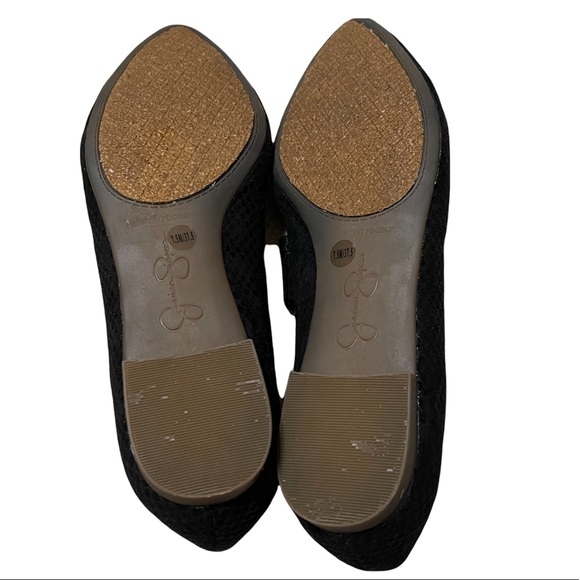 Jessica Simpson Snake Print Tassel Flats - Picture 4 of 6